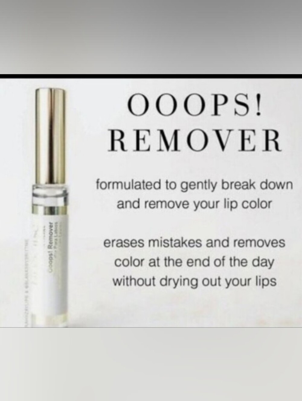 LipSense Ooops! Remover BNWOT
